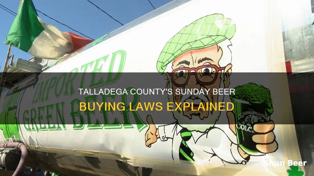 can you buy beer in talladega county on sunday