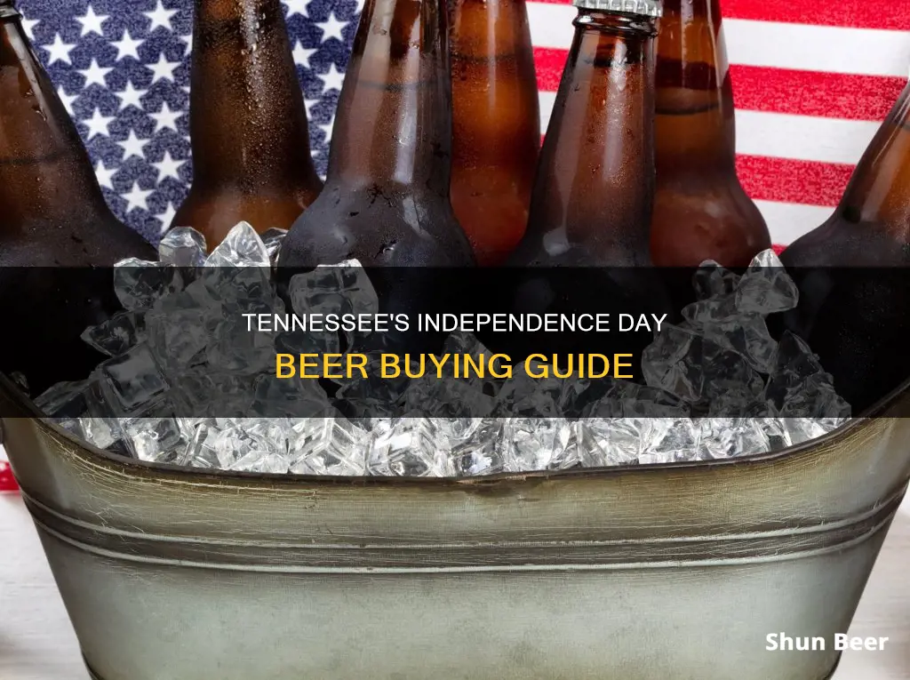 can you buy beer in tennessee on 4 july