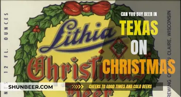 Buying Beer in Texas on Christmas: What's the Deal?