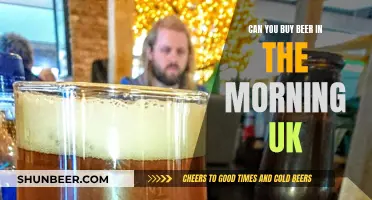 Buying Beer in the Morning: UK Laws Explained