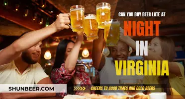 Buying Beer Late at Night in Virginia: What's Allowed?