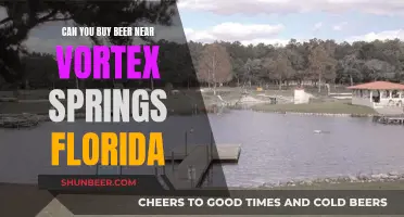 Beer Buying Options Near Vortex Springs, Florida