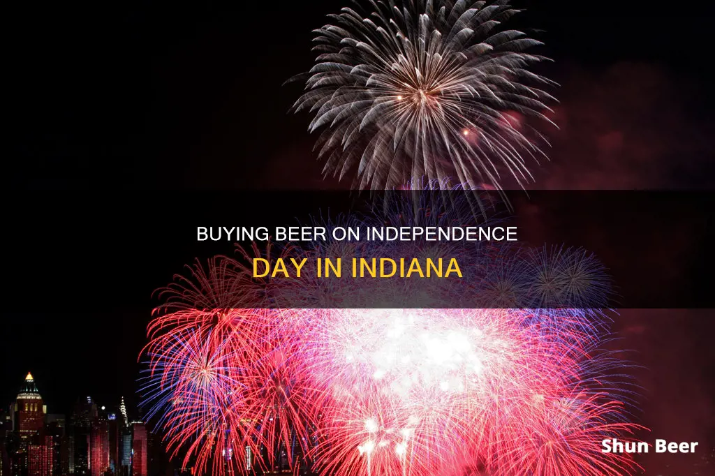 can you buy beer on 4th of july in indiana