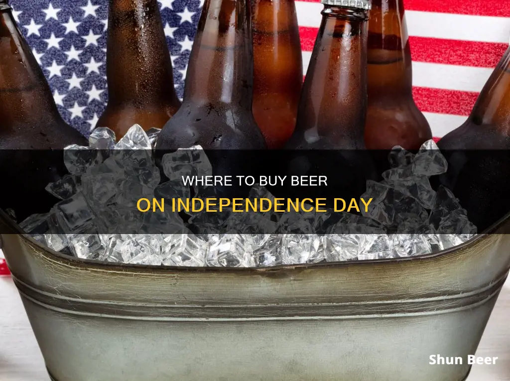 can you buy beer on 4th of july