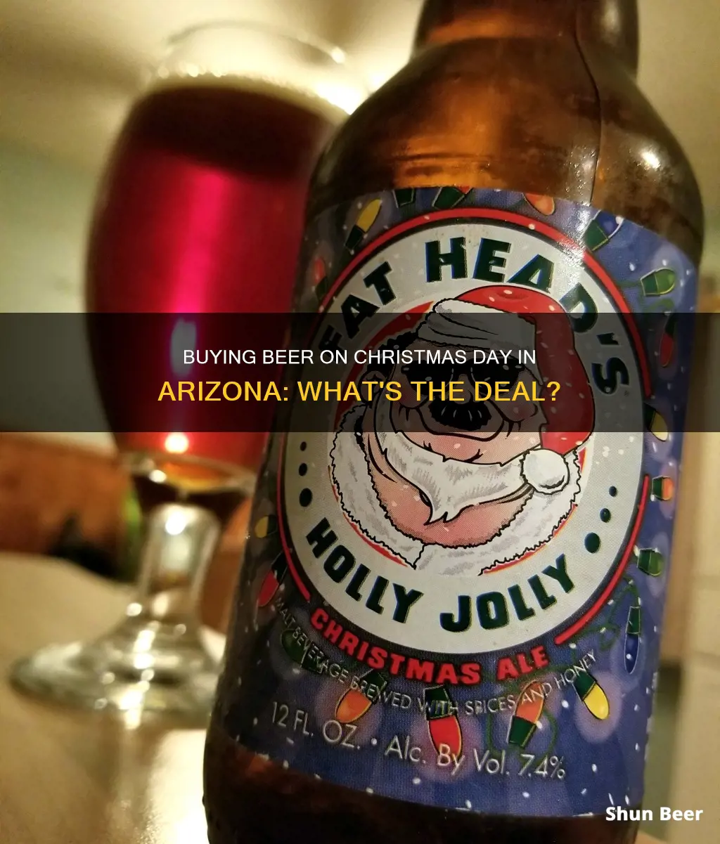 can you buy beer on christmas day in arizona