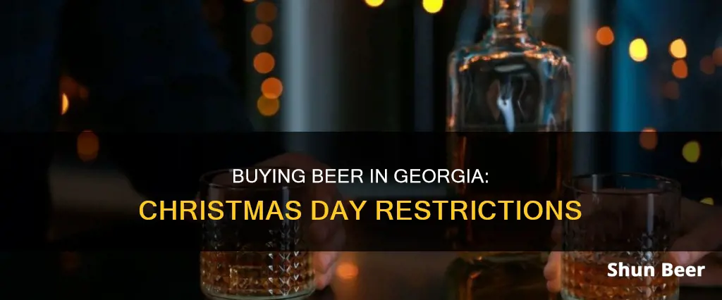 can you buy beer on christmas day in georgia