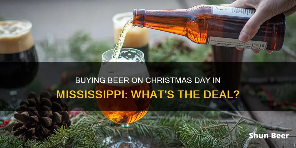 can you buy beer on christmas day in mississippi