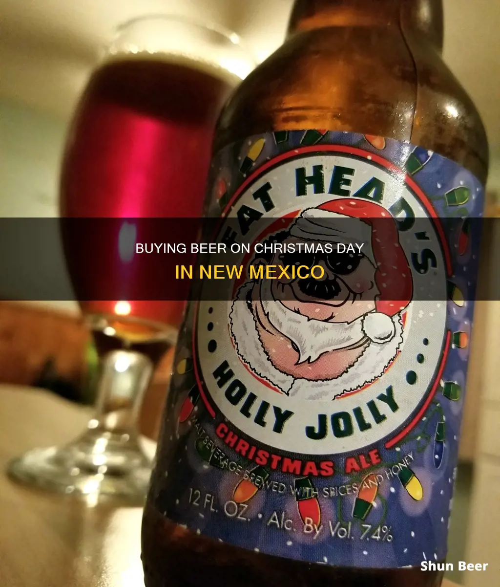 can you buy beer on christmas day in new mexico