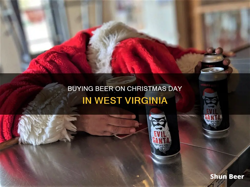 can you buy beer on christmas day in west virginia