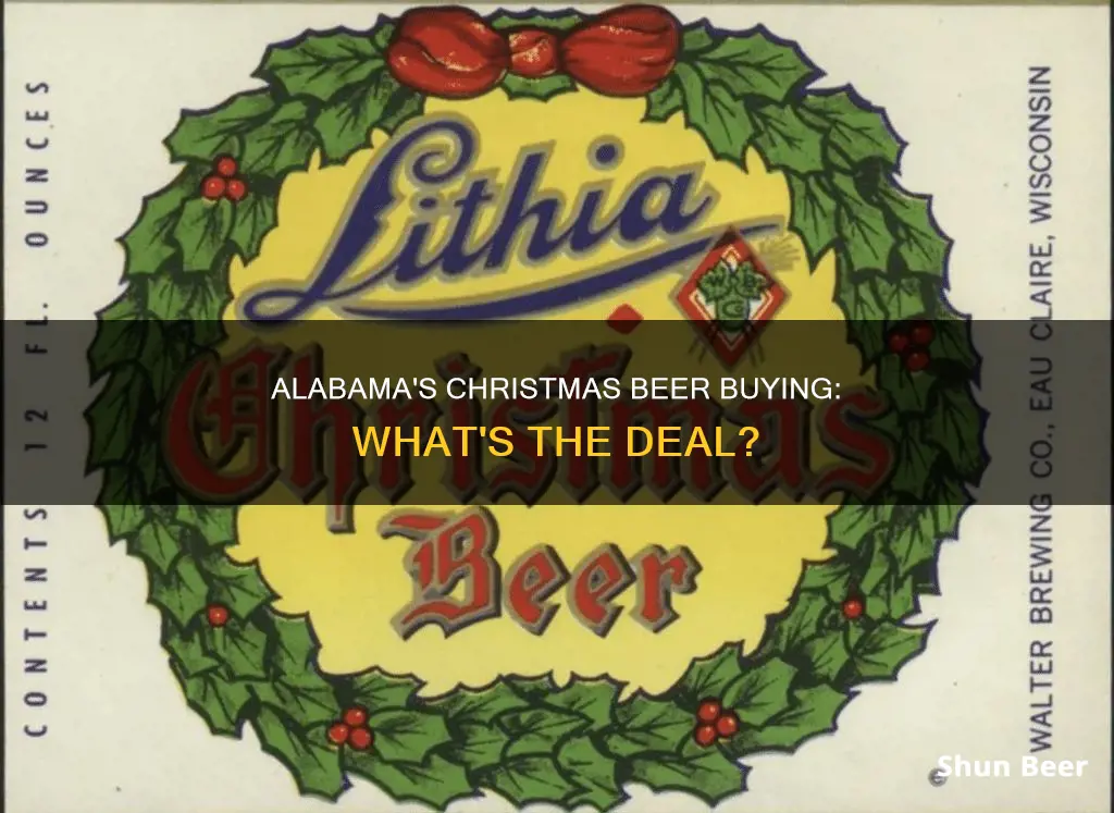 can you buy beer on christmas in alabama