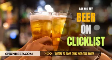 Clicklist Beer Buying: Is It Possible?