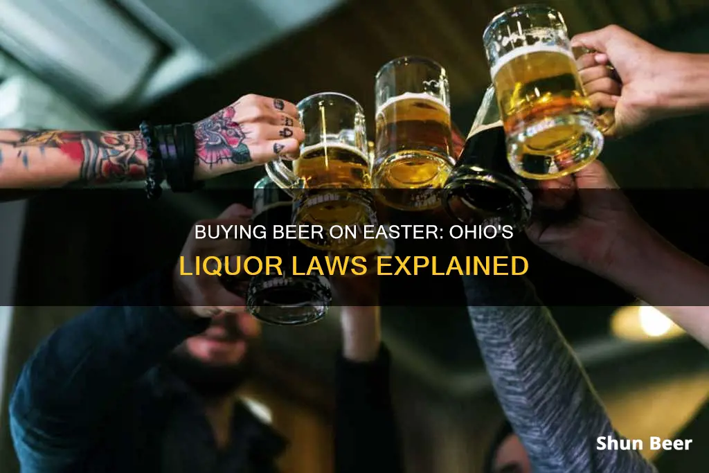 can you buy beer on easter in ohio