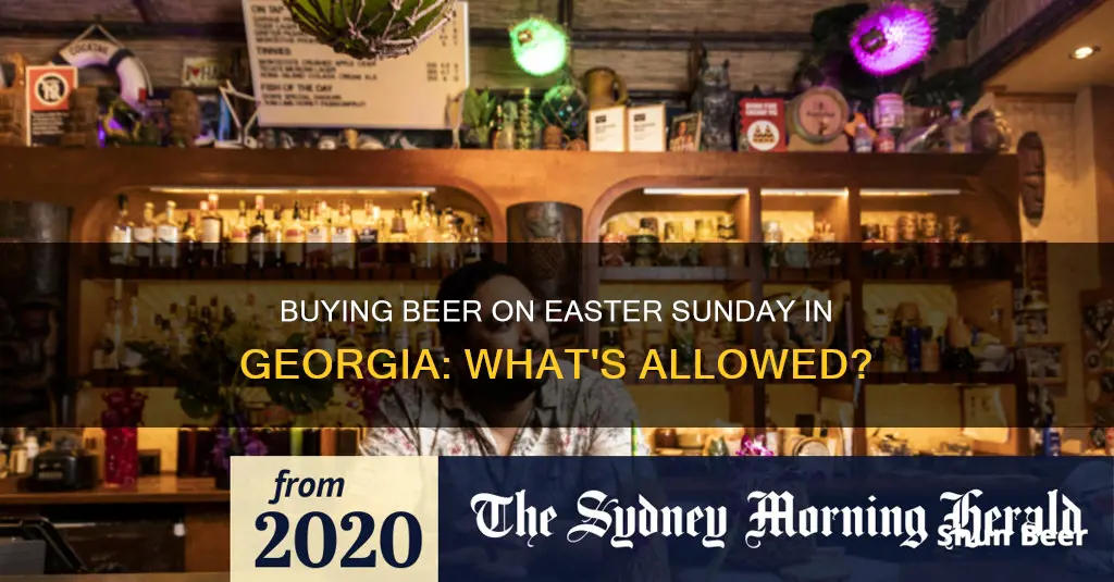 can you buy beer on easter sunday in georgia