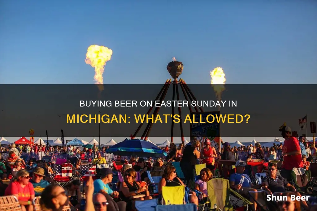 can you buy beer on easter sunday in michigan