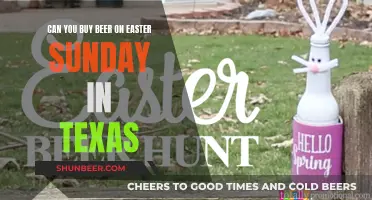 Buying Beer on Easter Sunday: Texas Laws Explained