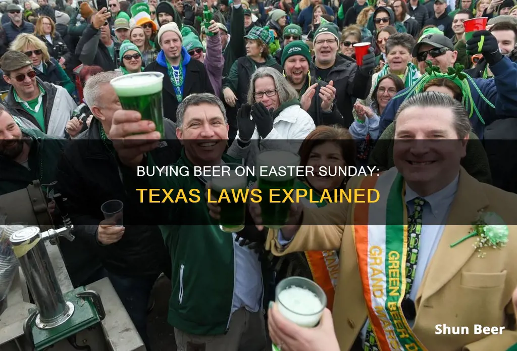 can you buy beer on easter sunday in texas