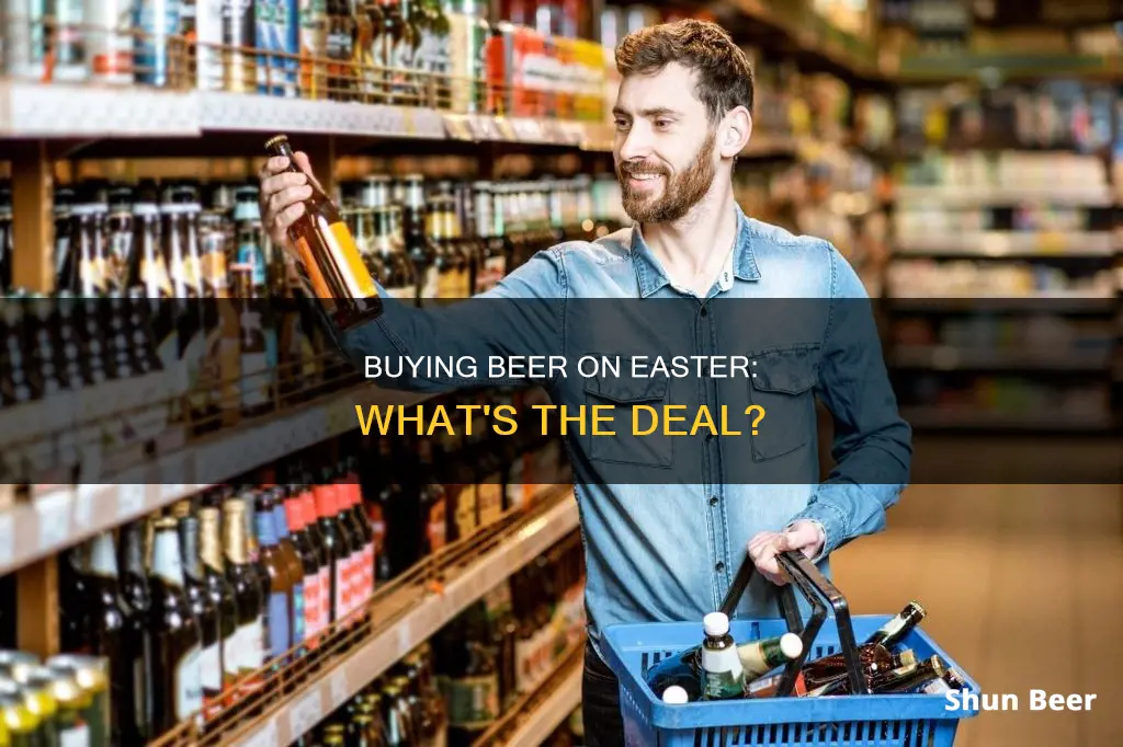 can you buy beer on easter