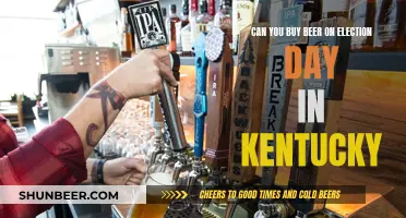 Kentucky Election Day: Beer Buying Rules Explained