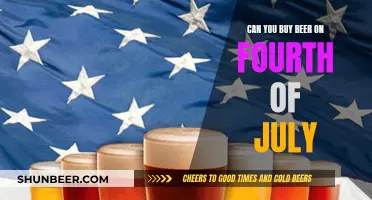 Buying Beer on Fourth of July: What's the Deal?