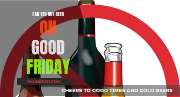 Good Friday Beer Buying: What's the Deal?