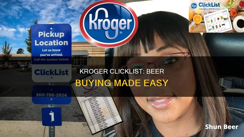 can you buy beer on kroger clicklist