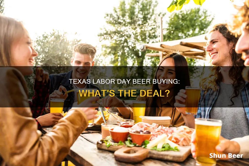 can you buy beer on labor day in texas