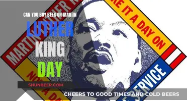 Buying Beer on Martin Luther King Day: Is it Possible?