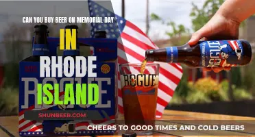 Rhode Island Memorial Day: Beer Buying Explained