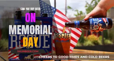 Where to Buy Beer on Memorial Day