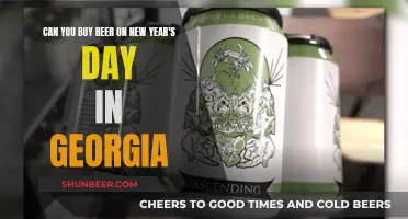 Where to Buy Beer on New Year's Day in Georgia