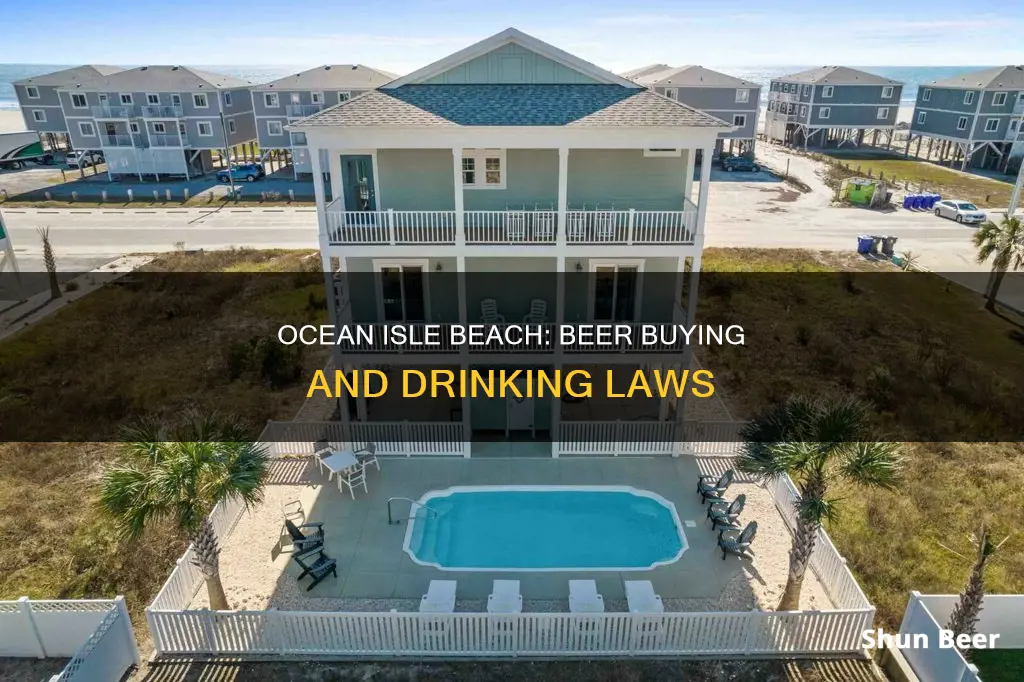 can you buy beer on ocean isle beach