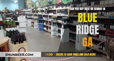 Buying Beer on Sundays in Blue Ridge, GA: What's Allowed?