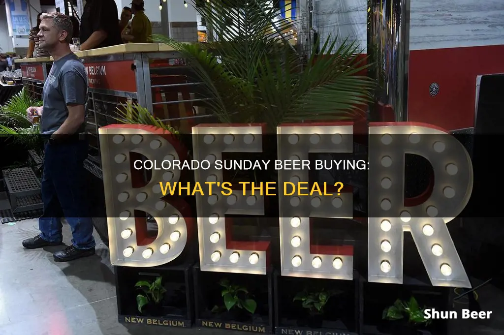 can you buy beer on sunday in colorado