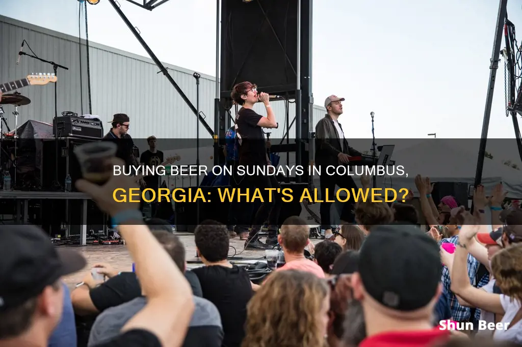 can you buy beer on sunday in columbus georgia