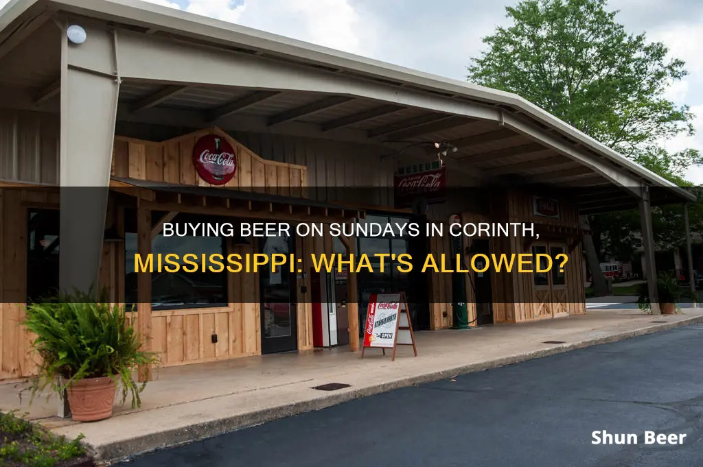 can you buy beer on sunday in corinth ms