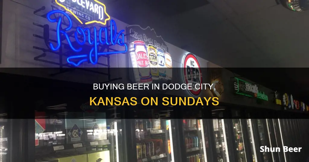 can you buy beer on sunday in dodge city kansas