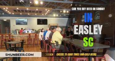 Buying Beer on Sundays in Easley, SC: What's Allowed?