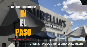 Buying Beer in El Paso: Sunday Shopping Laws Explained