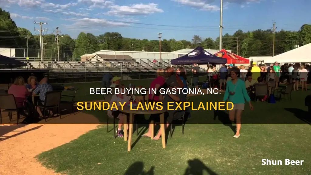 can you buy beer on sunday in gastonia nc