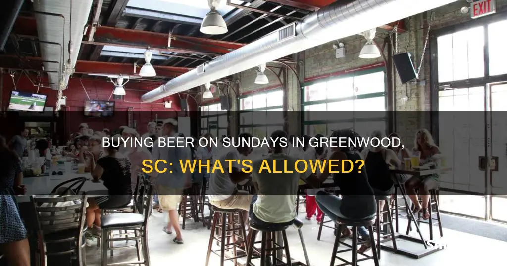 can you buy beer on sunday in greenwood sc