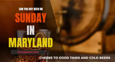 Maryland's Sunday Beer Buying: What's the Deal?