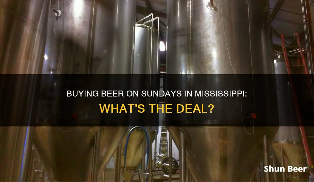 can you buy beer on sunday in mississippi