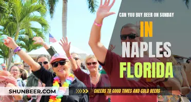 Buying Beer in Naples, Florida: Sunday Shopping Laws