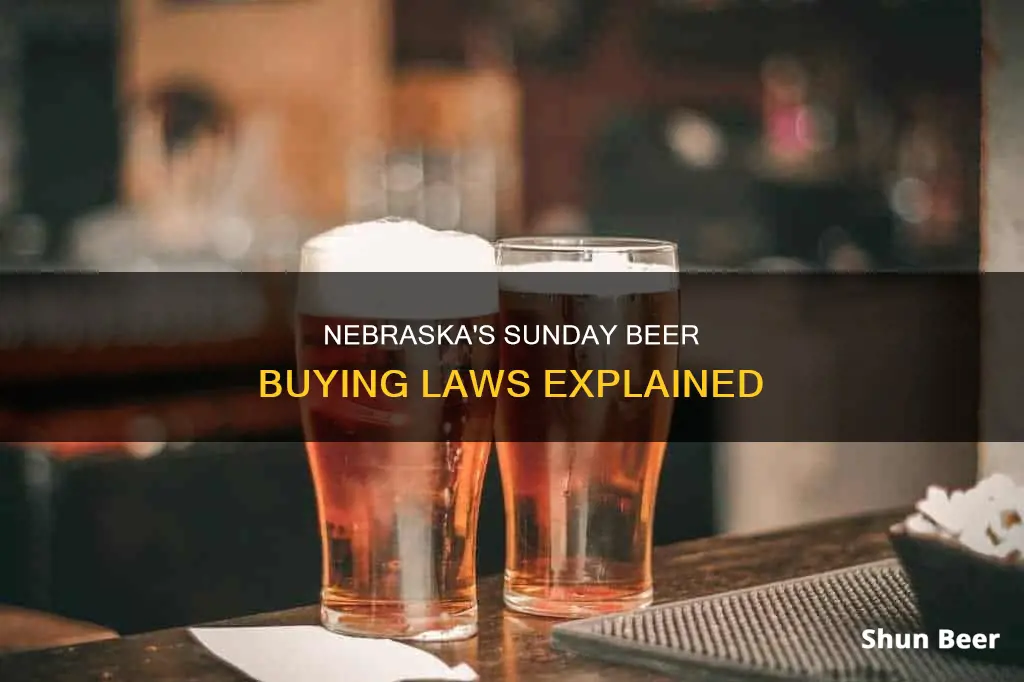 can you buy beer on sunday in nebraska