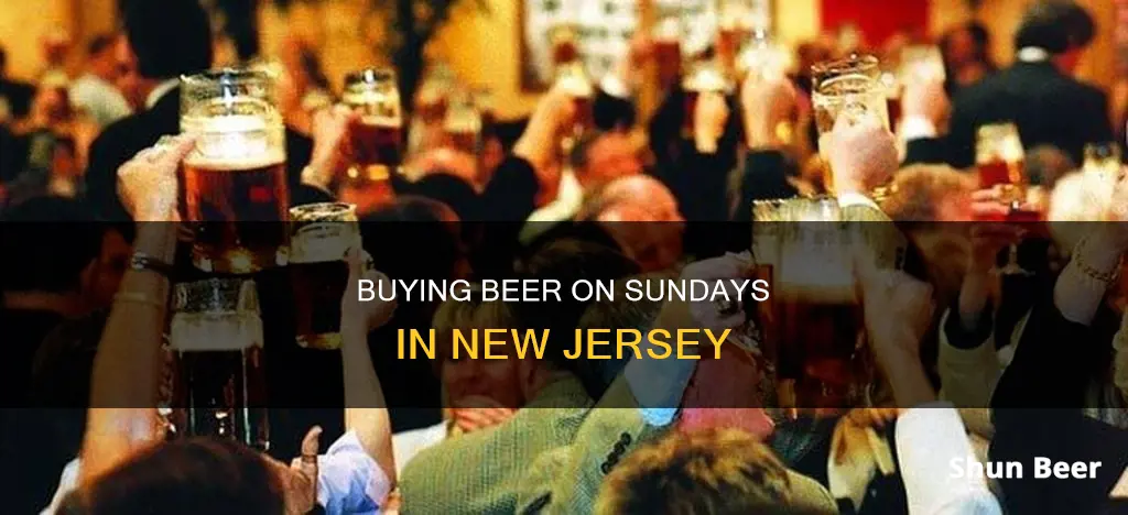 can you buy beer on sunday in nj