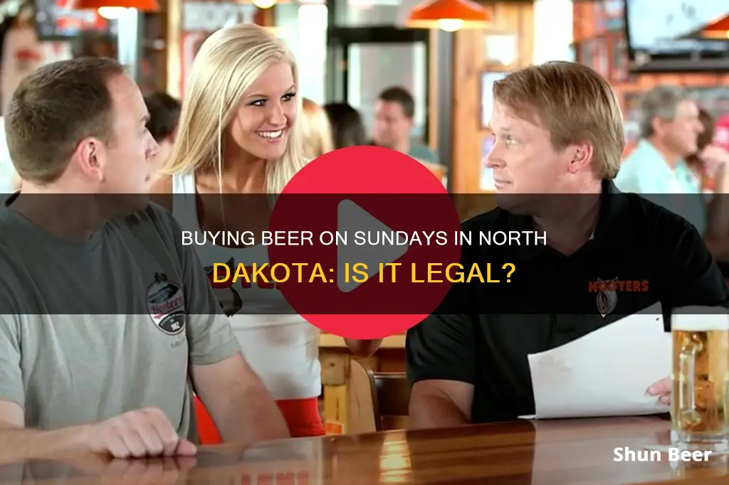 can you buy beer on sunday in north dakota