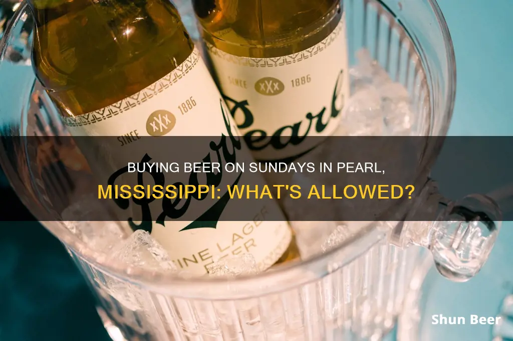 can you buy beer on sunday in pearl ms