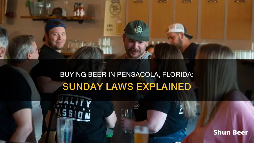 can you buy beer on sunday in pensacola florida