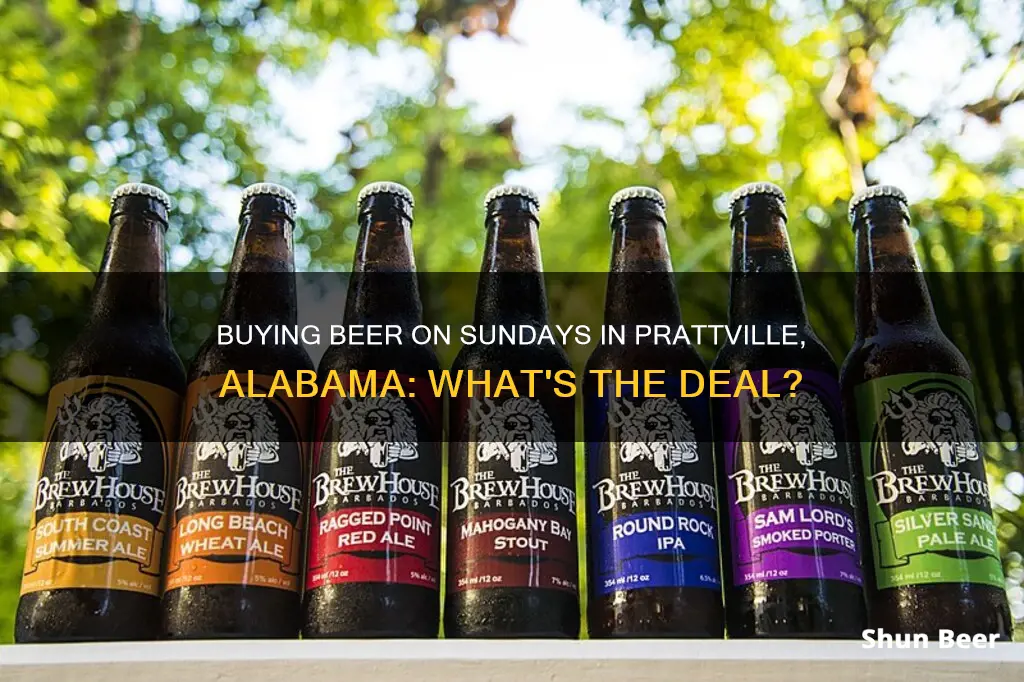 can you buy beer on sunday in prattville alabama