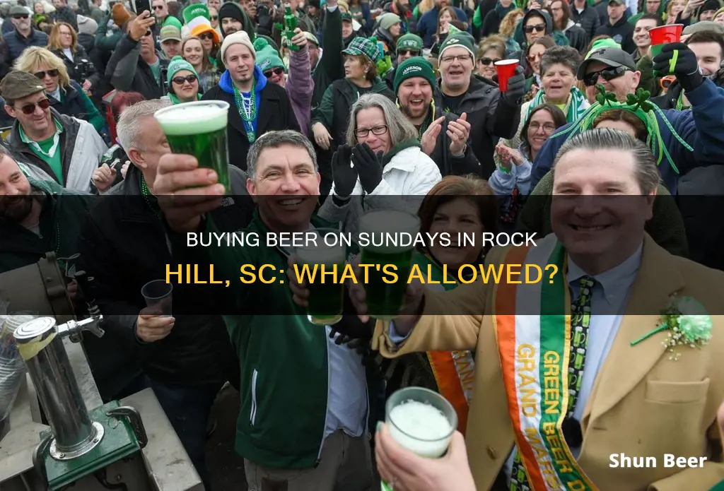 can you buy beer on sunday in rock hill sc